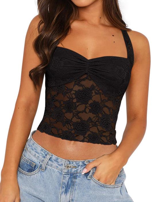 Suspensor de Encaje Hueco para Mujer - Diseño Sexy y Adorable - Image 15