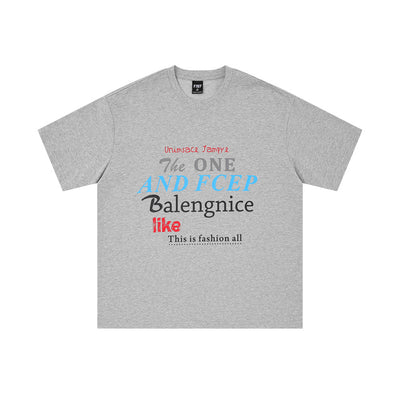 Playera Estampada con Letras para Hombre