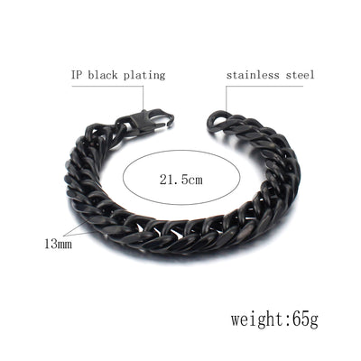 Pulsera de Acero Titanio para Hombre - Estilo y Personalidad - Image 3