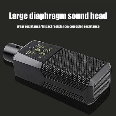 Kit Profesional de Micrófono Condensador con Tarjeta de Sonido