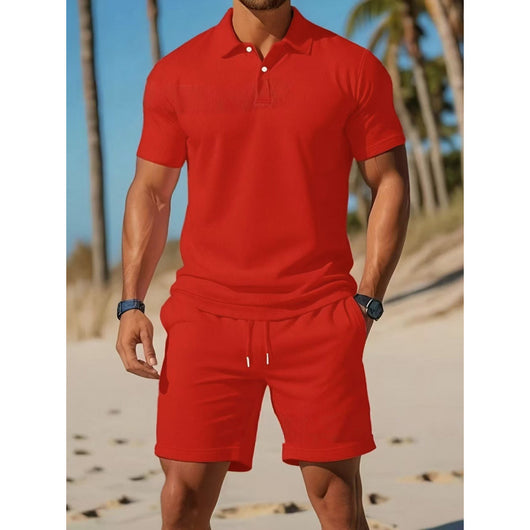 Conjunto Polo y Shorts Deportivo Slim Fit para Hombre - Perfecto para Verano - Image 10