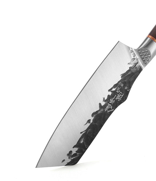 Cuchillo de Frutas de Acero Inoxidable con Mango de Madera - Image 4