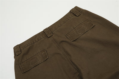 Pantalones Rectos Vintage Wash Holgados para Hombre - Image 5