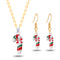 Christmas Series Set Necklace Earrings 7 Estilo