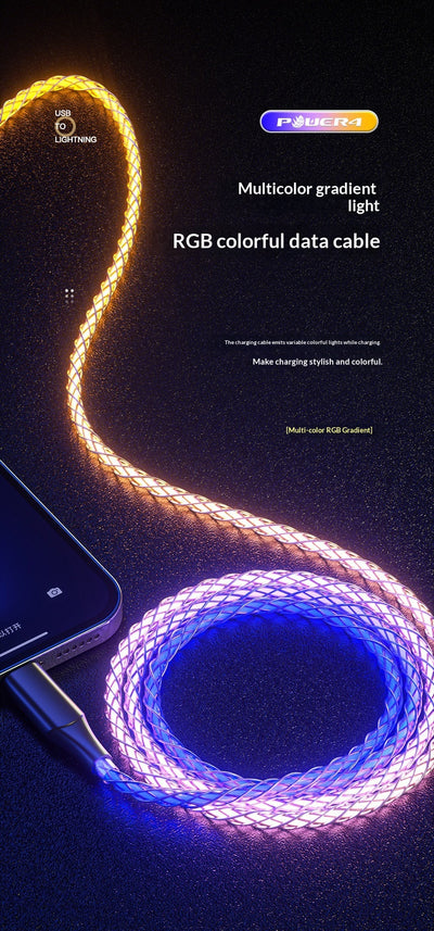 Cable de Carga Luminoso RGB - Diseño Colorido y Funcional - Image 10