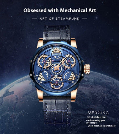 Reloj Casual para Hombre con Correa Hueca - Image 9