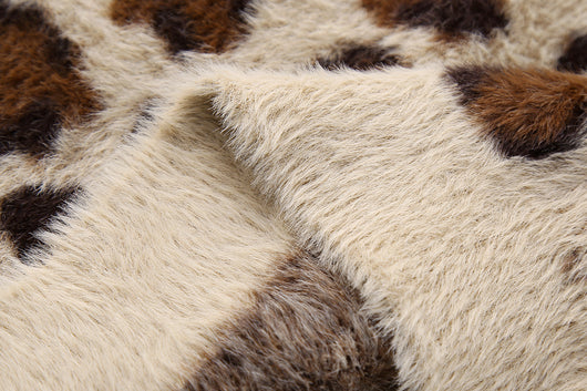 Abrigo Tejido Jacquard con Patrón Animal y Efecto Pelaje Artificial - Image 19