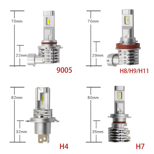 Faros LED para Auto con Cambio Automático de Luz Corta y Larga - Image 5