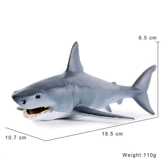 Modelo de Tiburón Realista - Juguete Educativo de Simulación Marina - Image 3