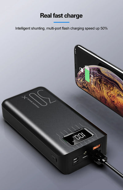 Batería Externa 30000 mAh - Carga Rápida para Múltiples Dispositivos - Image 13
