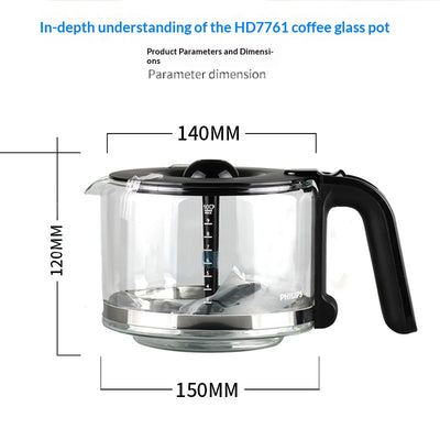 Kit de Accesorios para Cafetera: Filtro de Malla, Jarra de Vidrio y Embudo - Image 14