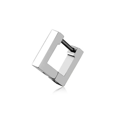 Aros Triangulares de Acero Inoxidable para Hombre y Mujer - Diseño Punk Hip Hop - Image 12