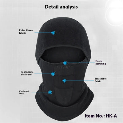 Pasamontaña Térmico para Ciclismo y Motociclismo - Protección Contra Viento y Frío - Image 7