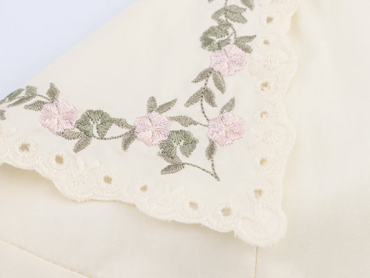 Blusa de Tirantes Bordada en Popelina - Estilo Europeo Minimalista - Image 7