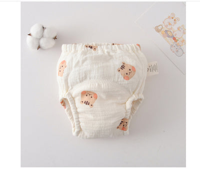Pantalones de Entrenamiento Infantil de Gasa de Algodón Estilo Coreano - Image 11