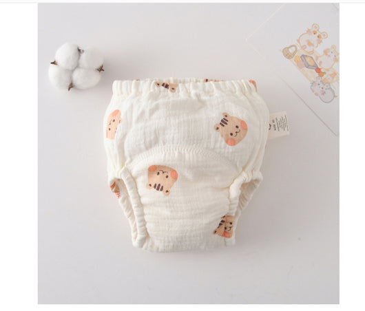 Pantalones de Entrenamiento Infantil de Gasa de Algodón Estilo Coreano - Image 11