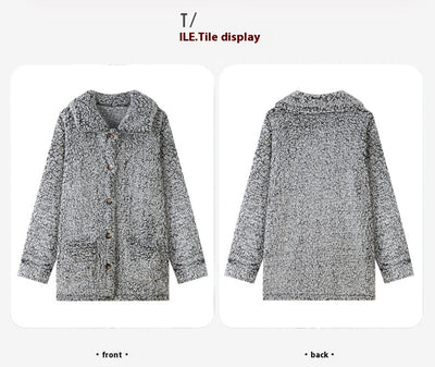Chaqueta Acolchada de Algodón Suelta y Cómoda para Mujer - Image 12