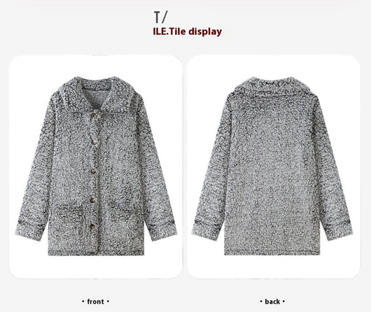 Chaqueta Acolchada de Algodón Suelta y Cómoda para Mujer - Image 12