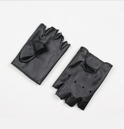 Guantes de Cuero para Niños sin Dedos - Protección Outdoor - Image 6
