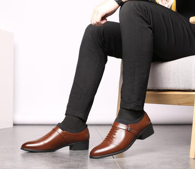 Zapatos de Cuero Formal para Hombre - Estilo Ejecutivo Profesional - Image 12
