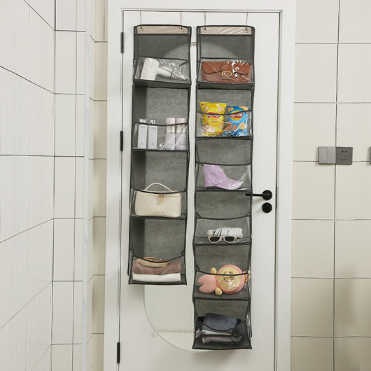 Organizador de Puerta Transparente Multifuncional con Bolsas Colgantes - Image 2