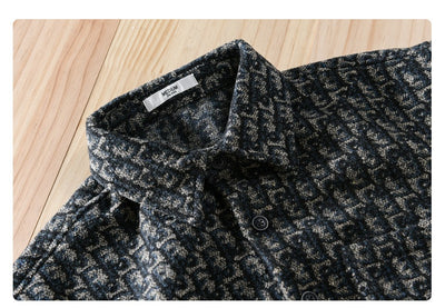Chaqueta Camisa Casual Gruesa de Manga Larga para Hombre - Image 15