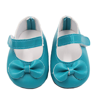 Zapatos de Muñeca American Girl 18 Pulgadas - Diseño Moño Color Sólido - Image 30