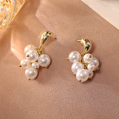 Aretes de Racimo de Perla Elegancia Premium - Image 10