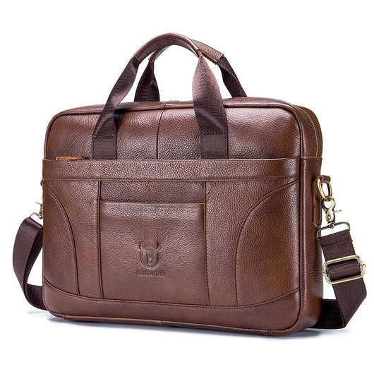 Maletín Ejecutivo de Cuero Genuino Gran Capacidad para Hombre - Image 7