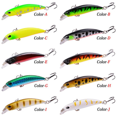 Señuelo de Hundimiento Lento 6.8cm para Pesca de Bagres de Agua Dulce