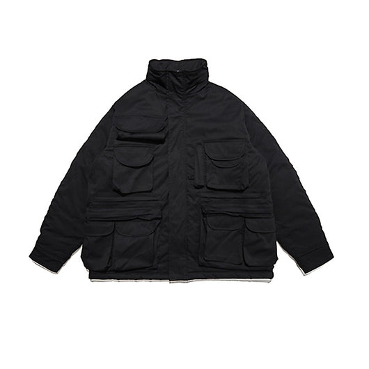 Abrigo Trench Holgado con Capucha para Hombre - Estilo Urbano - Image 12