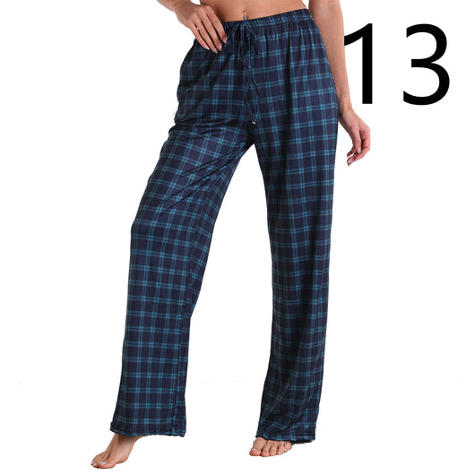 Pantalones Deportivos Casuales con Cintura Elástica y Bolsillos para Mujer - Image 17