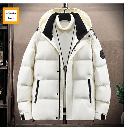 Chamarra de Plumas con Capucha para Hombre - Calidez Superior - Image 5