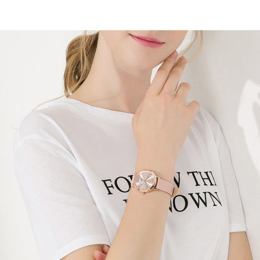 Reloj de Pulsera Multifuncional con Calendario y Carita Sonriente para Mujer - Image 7