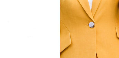 Traje Profesional para Mujer en Colores Sólidos - Elegancia y Temperamento - Image 5