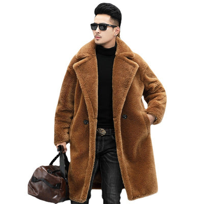 Abrigo Largo de Cachemira para Hombre - Elegancia y Calidez Invernal - Image 4