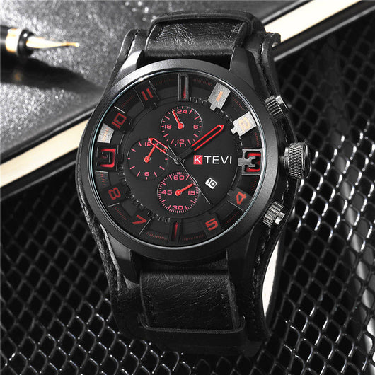 Reloj de Cuarzo para Hombre Grande con Calendario - Image 18
