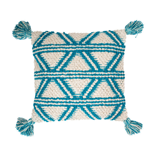 Funda de Cojín Bohemio de Algodón con Borlas para Sala y Dormitorio - Image 5