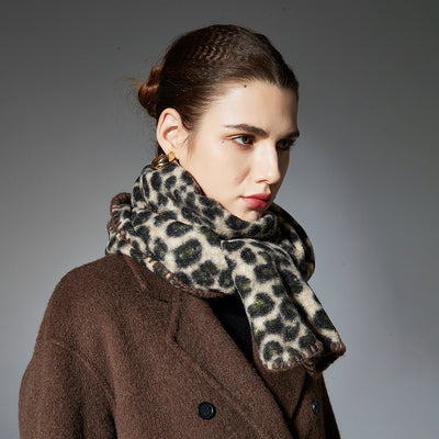 Bufanda Leopardo Lujo para Otoño e Invierno - Image 3