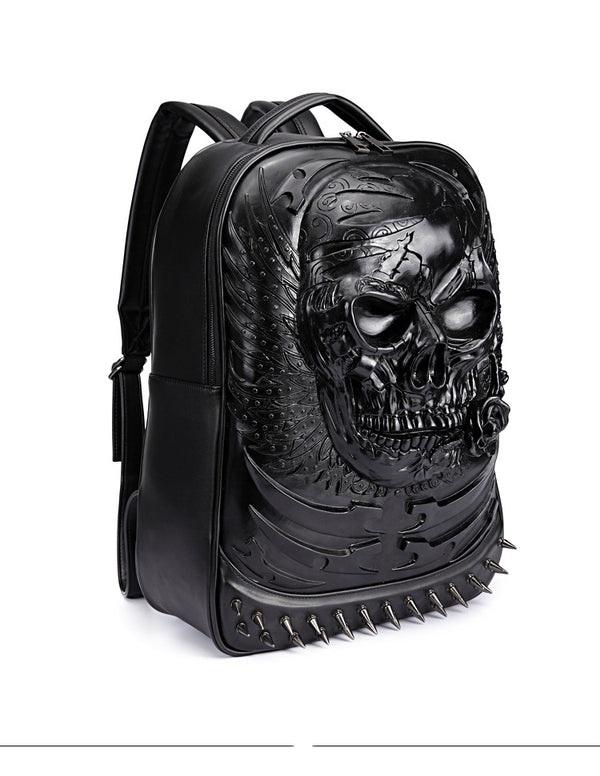 Mochila Retro de Cuero PU para Hombre - Bolsa Escolar y Laptop