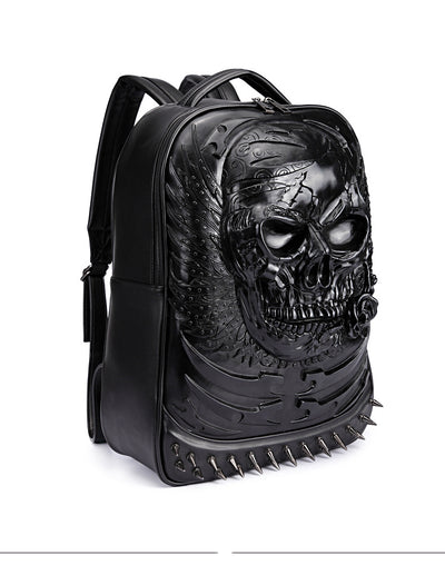 Mochila Retro de Cuero PU para Hombre - Bolsa Escolar y Laptop - Image 2
