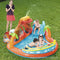 Piscina Inflable Volcán para Niños con Juegos Acuáticos