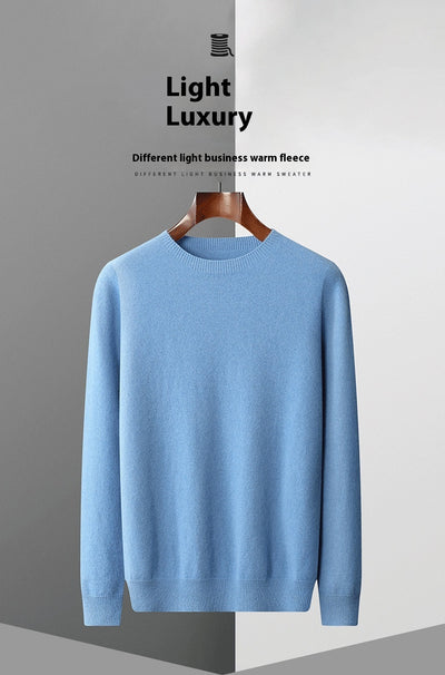 Suéter Interior Básico Cuello Redondo para Hombre Adulto Mayor - Image 34