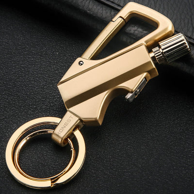 Encendedor Metálico Recargable con Llave - Resistente 10,000 Usos - Image 4