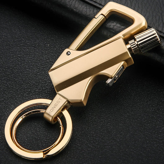Encendedor Metálico Recargable con Llave - Resistente 10,000 Usos - Image 4