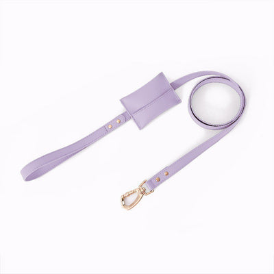 Correa Portátil de Cuero Suave para Perros Pequeños - Image 9