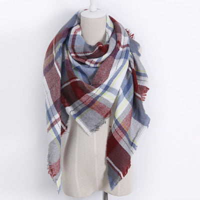 Bufanda Chal Triangular de Cachemira para Invierno - Estilo Europeo y Americano - Image 13