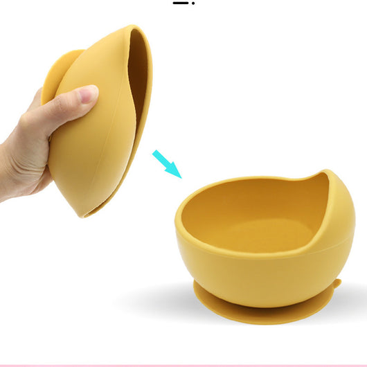 Set Completo de Plato Bowl con Cuchara y Tenedor en Silicona para Niños - Image 14