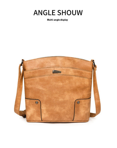Bolso Bandolera Retro Multicapa PU - Diseño Minimalista de Alto Nivel - Image 39