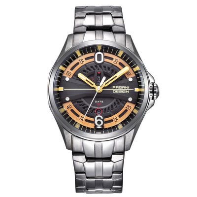 Reloj de Cuarzo Acero Inoxidable con Calendario - Elegancia Profesional - Image 6